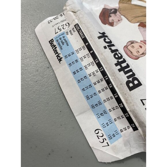 90s Butterick Retro 48 Sewing Pattern Misses Jacket & Skirt Sizes 18-20-22 UNCUT - Picture 5 of 6